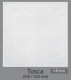 PLAF.OBLOGA TOSCA 14MM